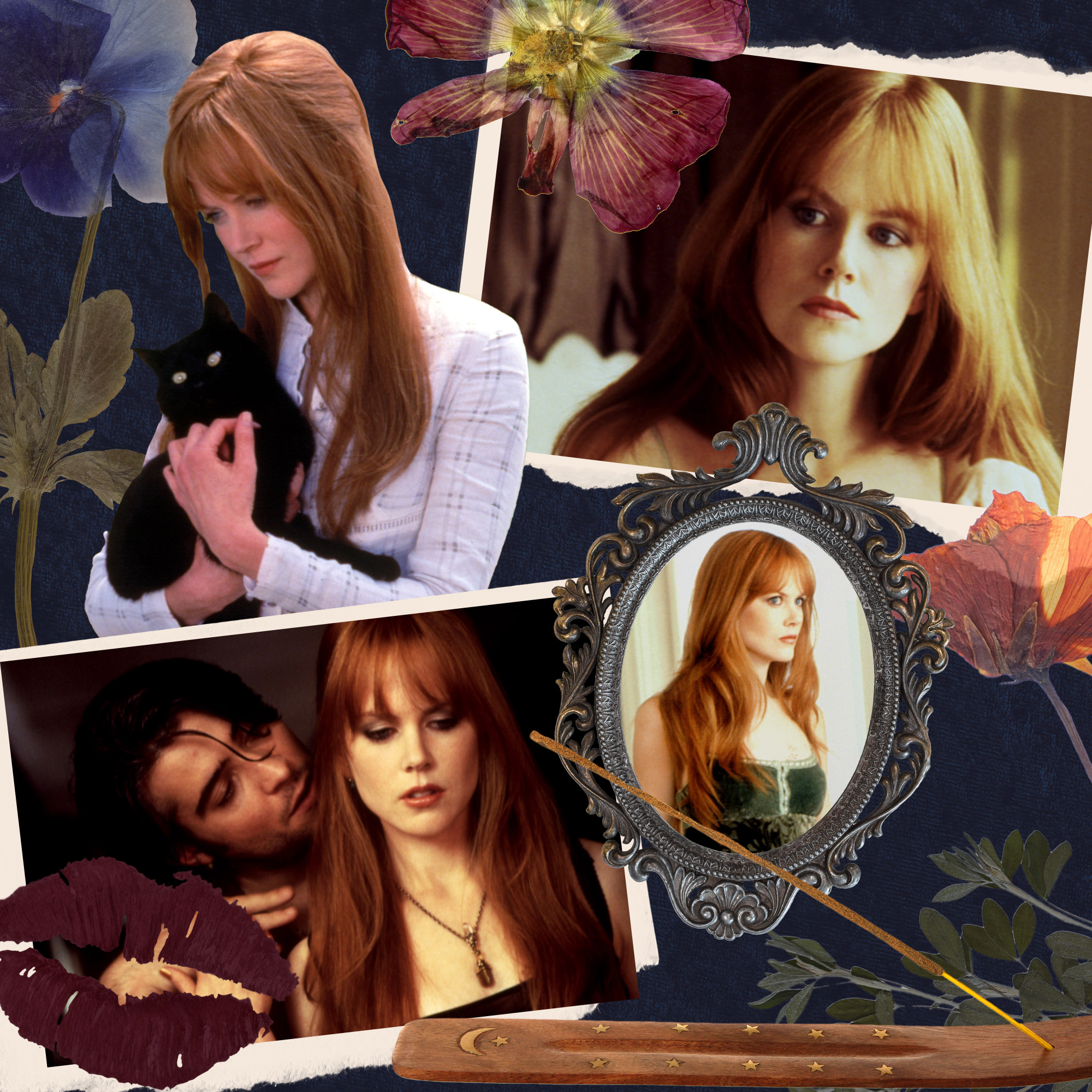 The whimsigoth beauty looks of Nicole Kidman as Gillian Owens in 1998's "Practical Magic"