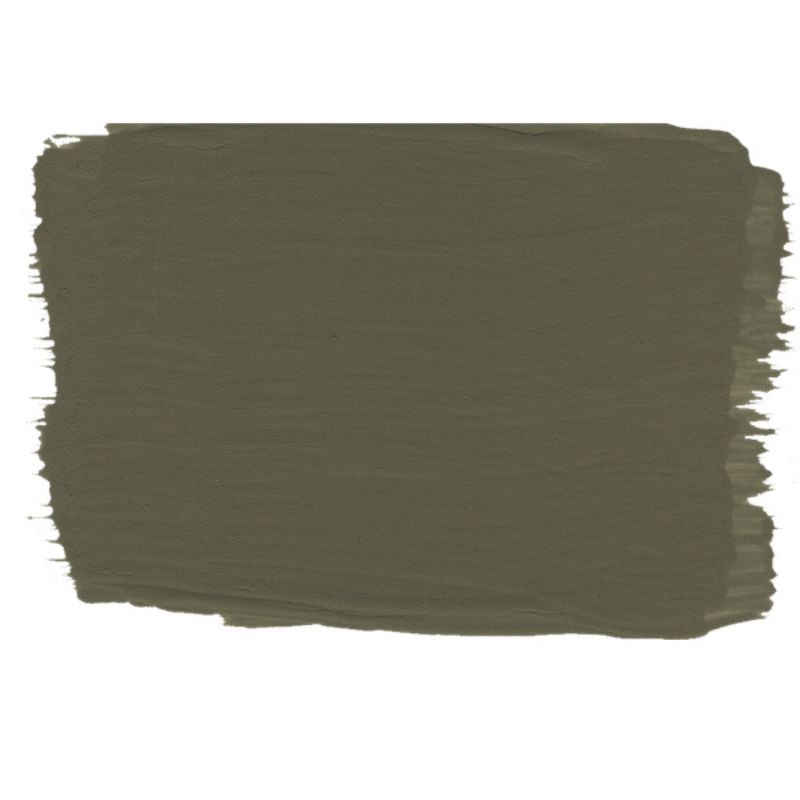 dark green paint swatch