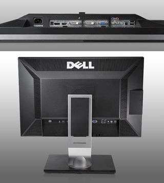 Dell's U2410 and its ports.