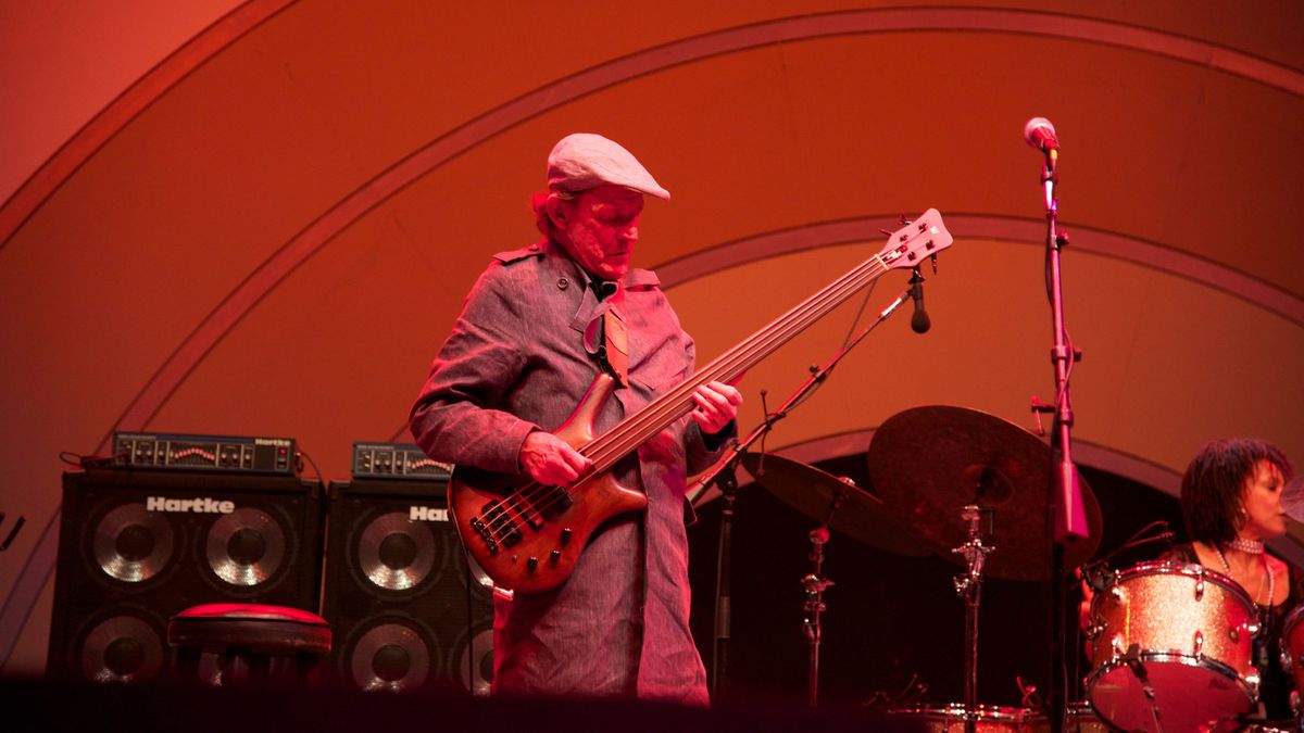 Bassist Jack Bruce performs with the group &#039;Spectrum Road&#039; on the 2nd day of the 34th Anniversary of the Playboy Jazz Festival at The Hollywood Bowl on June 17, 2012 in Los Angeles, California.