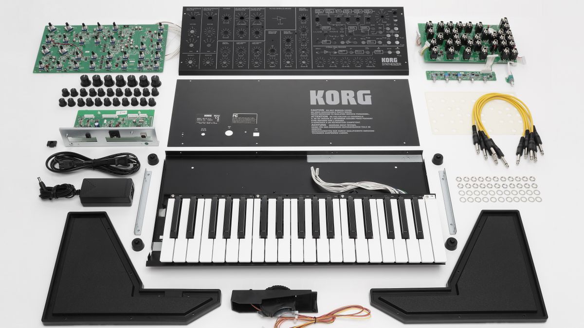 Korg MS-20 kit components