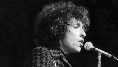 American rock and folk musician Bob Dylan in May 1966 