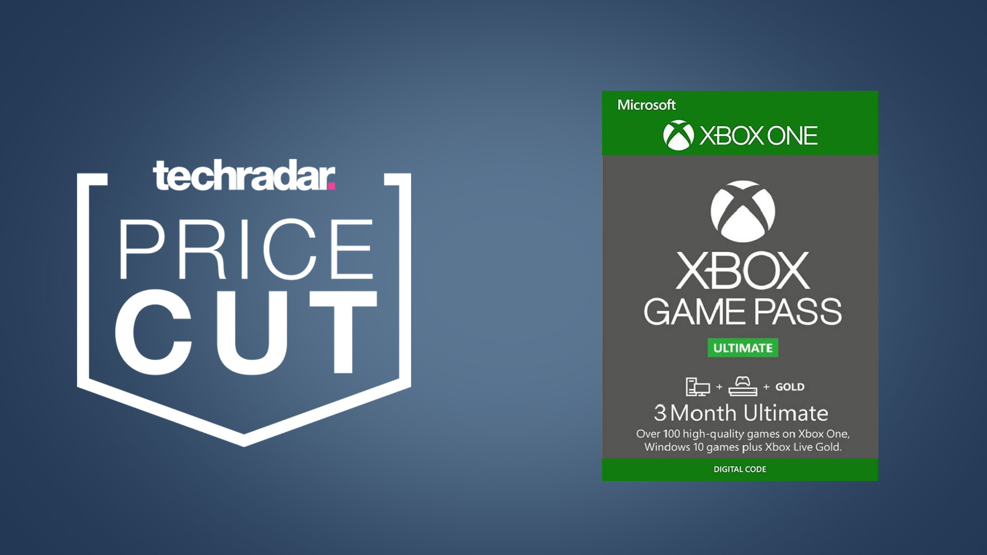 Game Pass Ultimate 3 Months For XBox Live (Digital Code