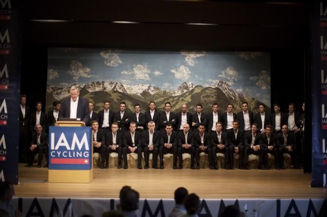 The IAM Cycling team, a WorldTour squad for 2015