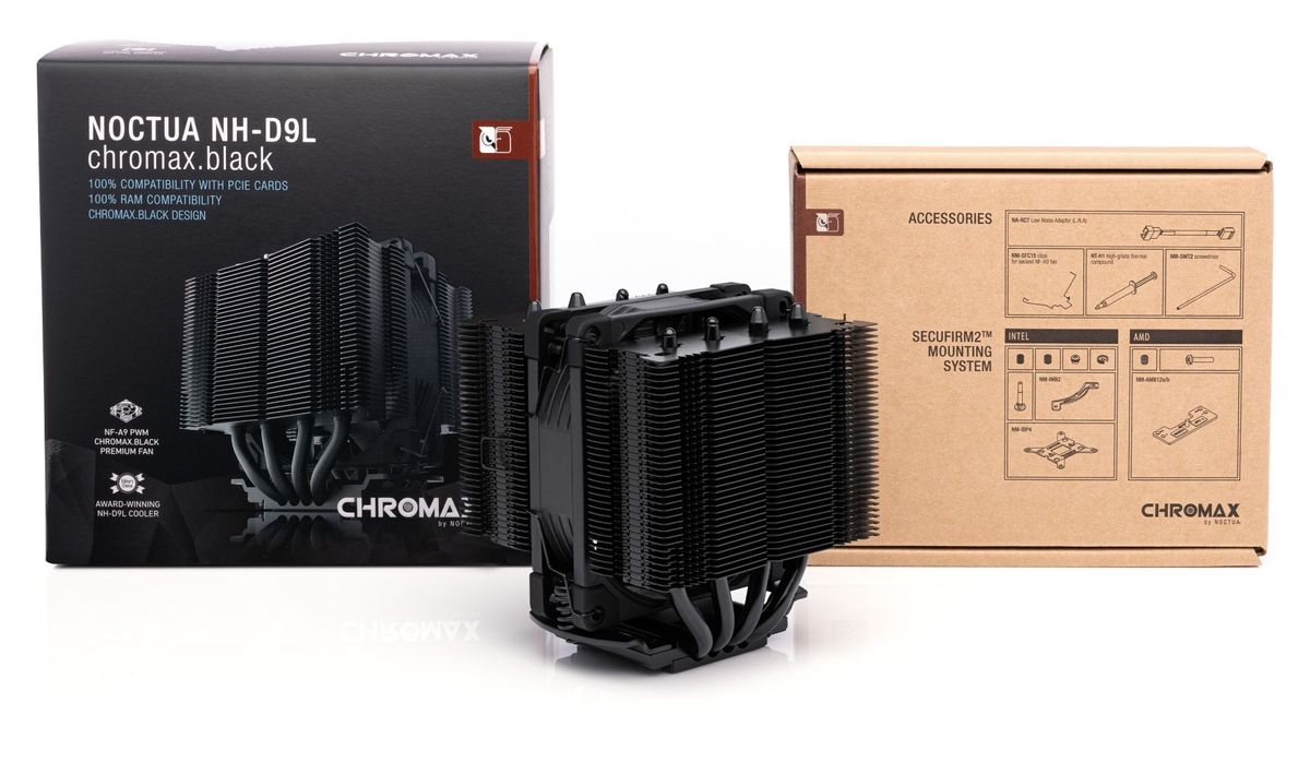 Noctua NH-L9x65 chromax.black CPUクーラー Noctua NH-L9x65 chromax.black CPU Cooler Review - EnosTech.com