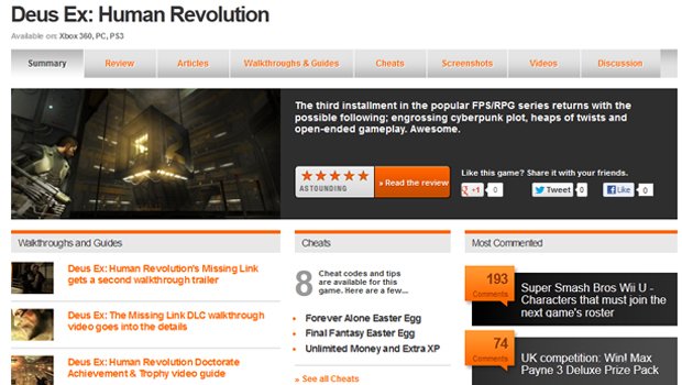 Bold layout and format changes at GamesRadar.com | GamesRadar+