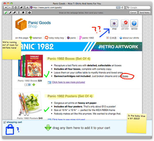 Coda Notes lets you annotate websites