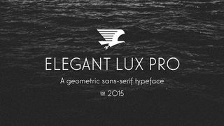 Elegant Lux Pro font