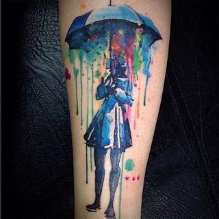 13 incredible examples of watercolor tattoo art Victor Octaviano