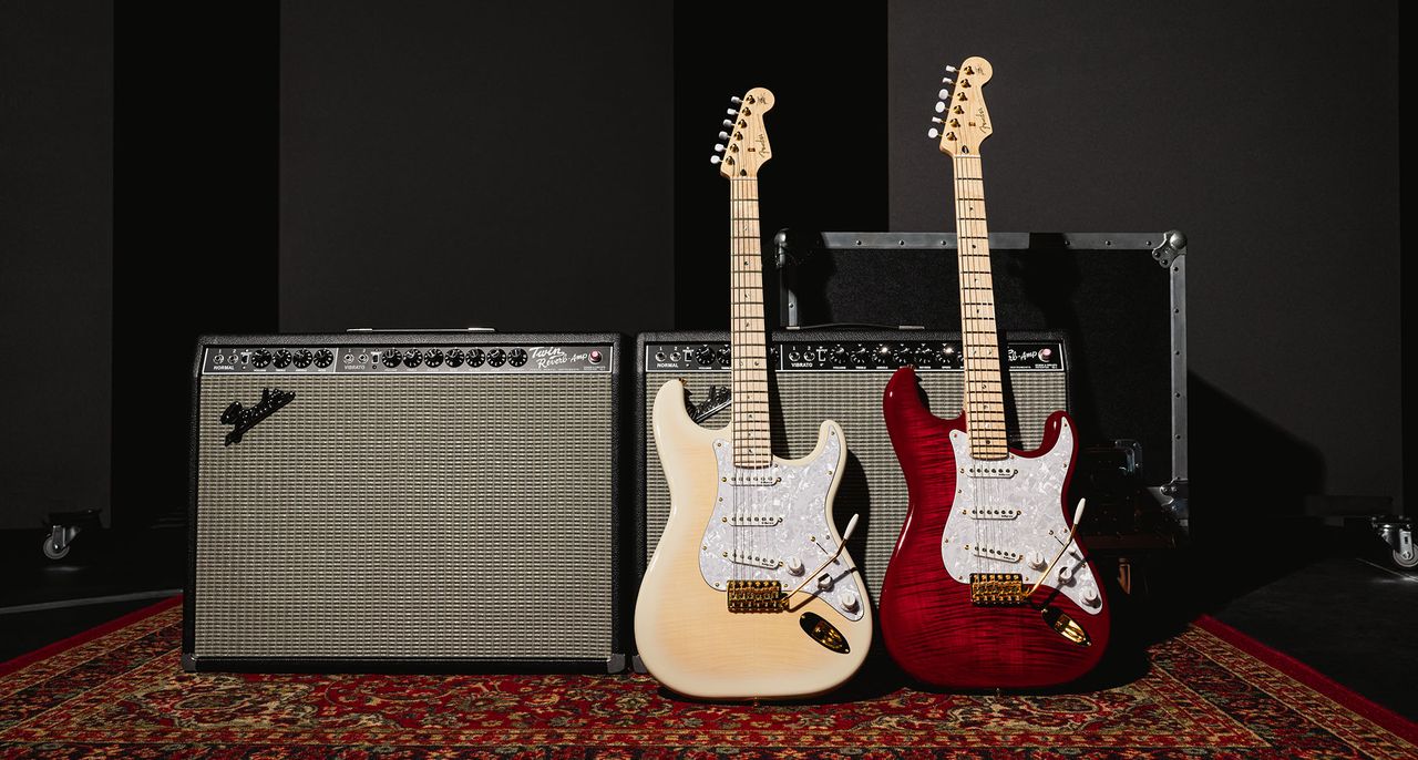The Fender Richie Kotzen Stratocaster is made in Japan and features a contoured ash body with a stunning figured maple top, and comes with DiMarzio pickups and Gotoh tuners.