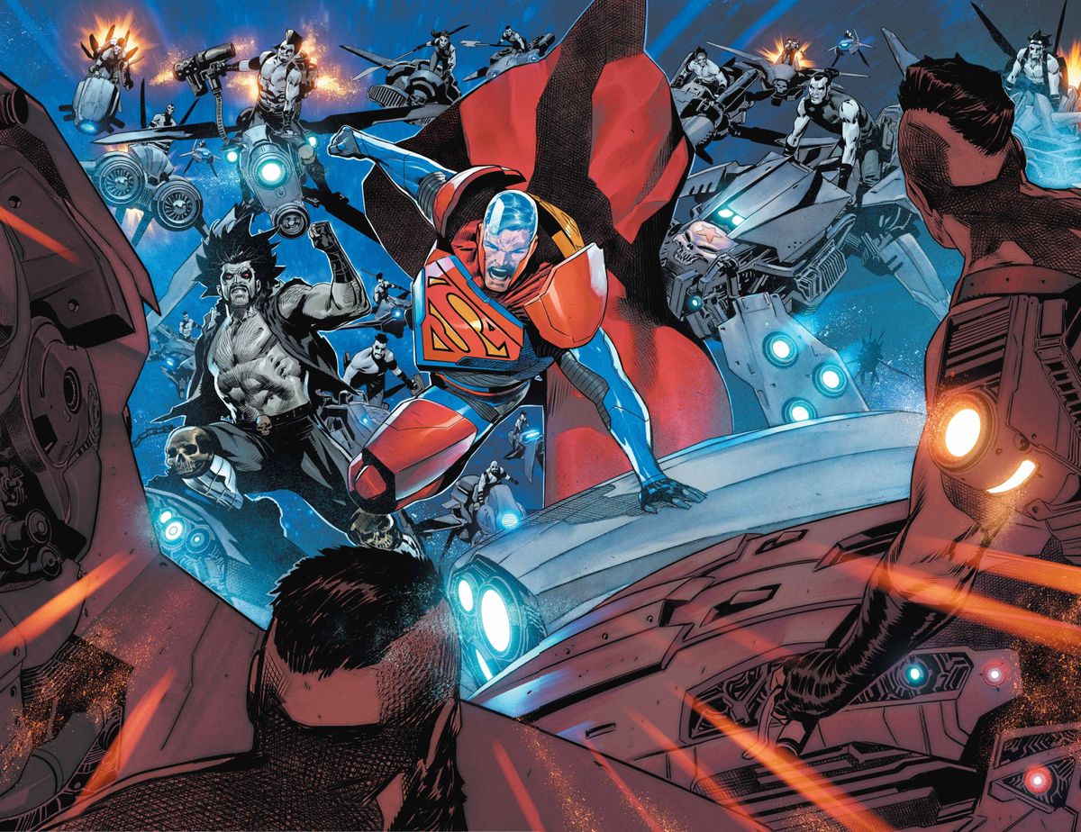 Art from Action Comics #1065.