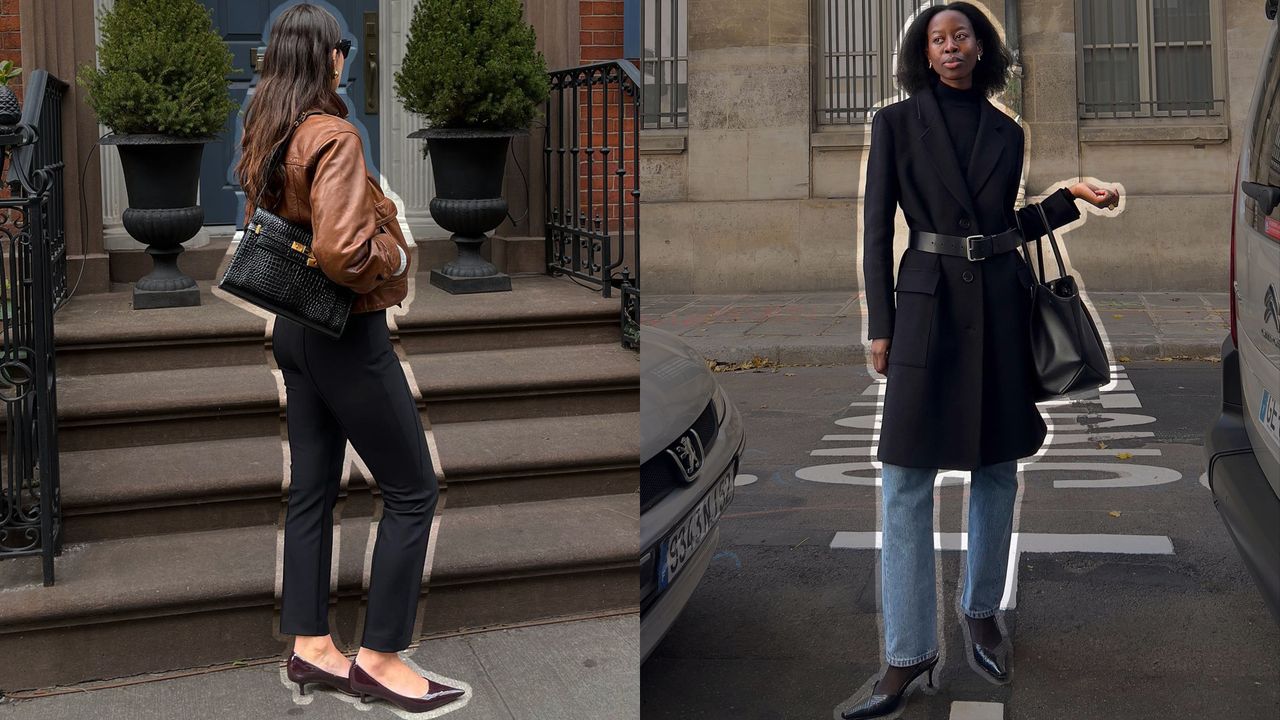 A New Yorker and Parisian posing outside.