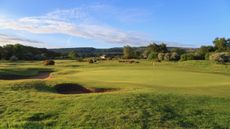 The par-3 5th hole at Ganton