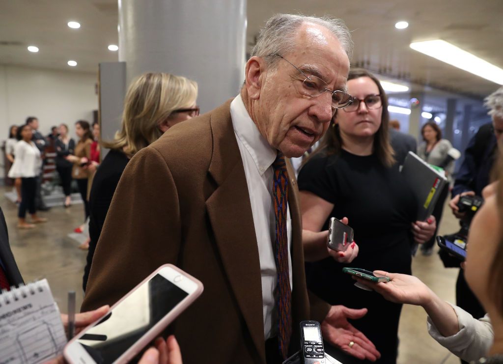 Sen. Chuck Grassley slams Trump&amp;#039;s comments on wind energy