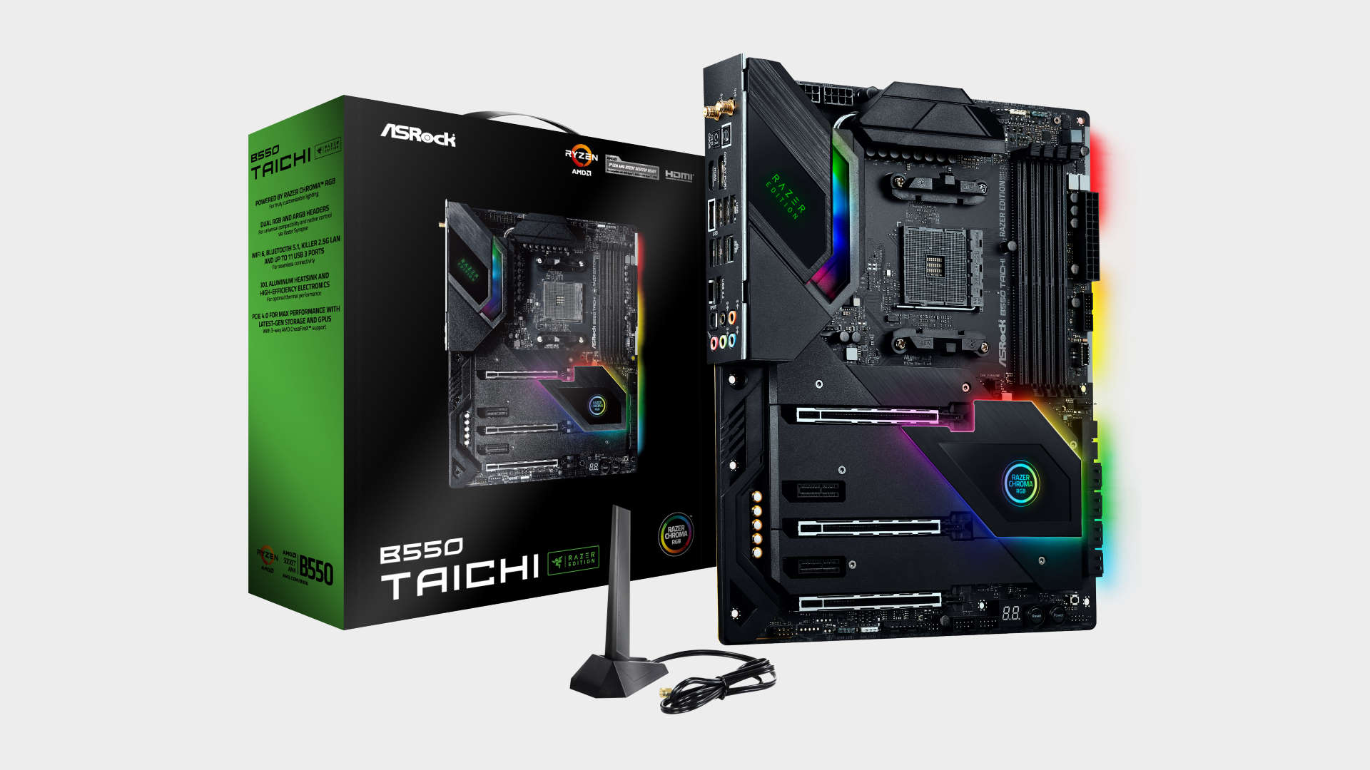 Asrock b550 taichi razer edition обзор