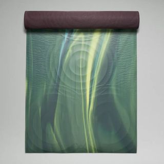 A thick yoga mat from Lululemon.