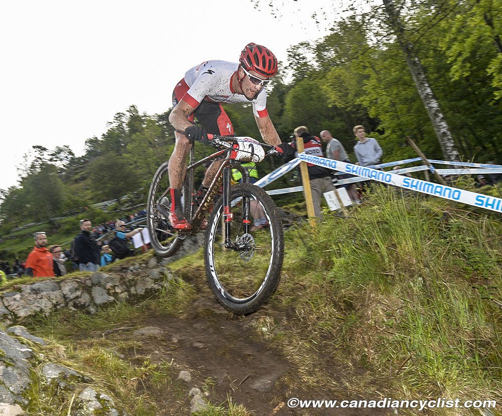 World Cup leader Samuel Gaze (Specialized Racing) finished 3rd