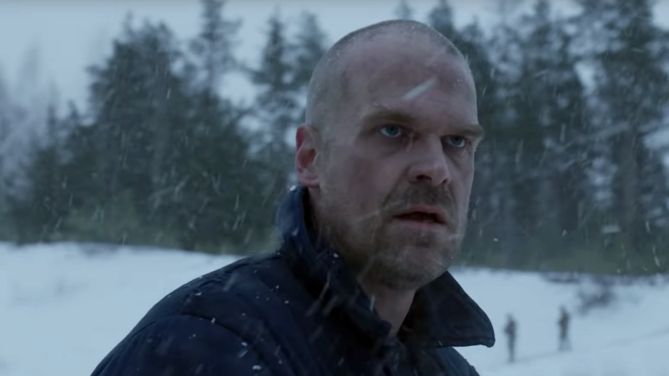 David Harbour as Detective Jim Hopper in Stranger Things season 4