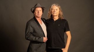 Adrian Belew and Jerry Harrison