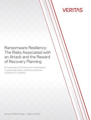 How to defend against ransomware - free guide to ransomware from Veritas
