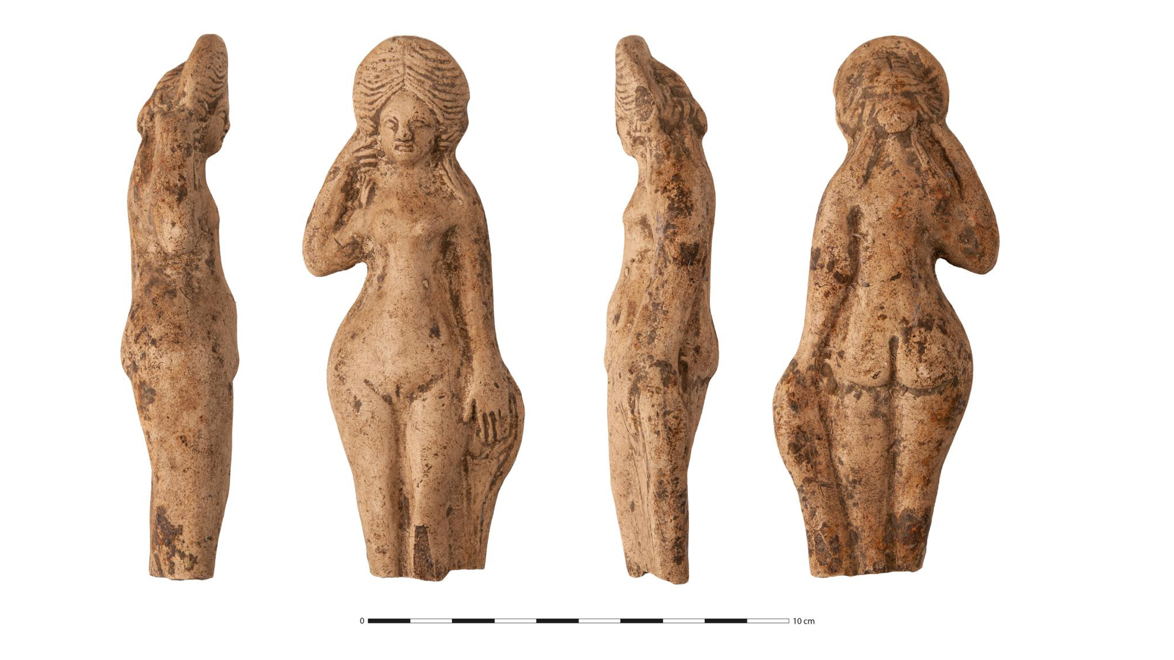 Roman Era Trash Dump Containing Naked Venus Statue And Other Artifacts