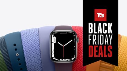 Rainbow of Apple Watch Bands with the Black Friday deal banner on top