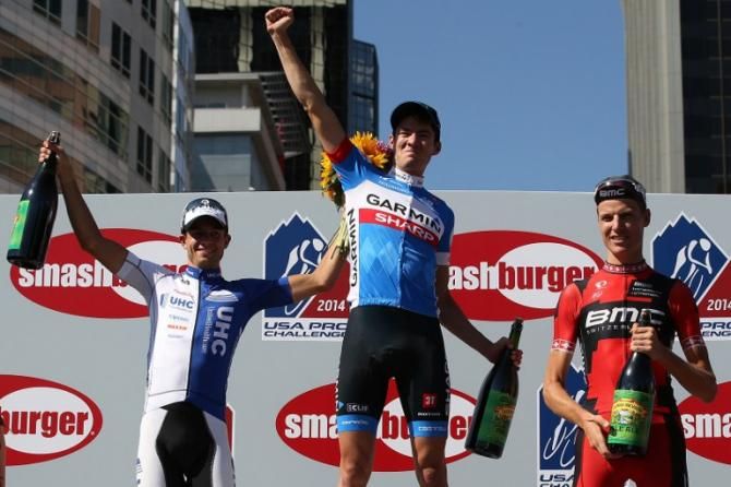 Alex Howes (Garmin Sharp) was pumped with his win today