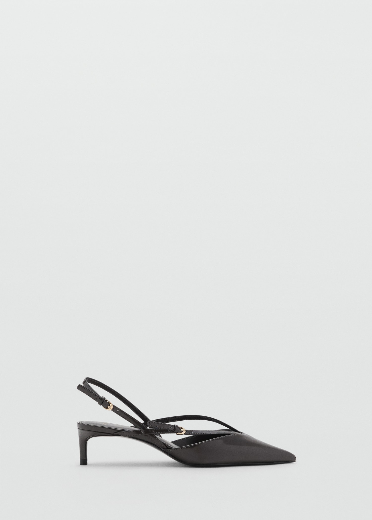 Kitten-Heeled Strappy Shoes - Women | Mango United Kingdom