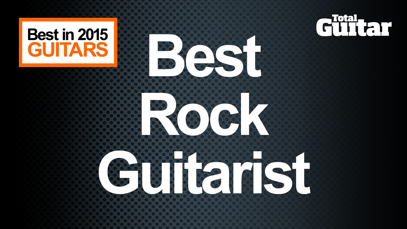 Best rock guitarist