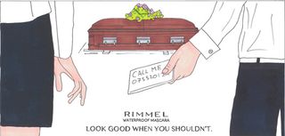 A humourous approach to advertising Rimmel