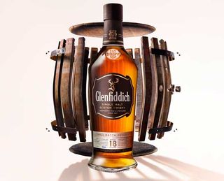 New logo and branding for Glenfiddich whisky