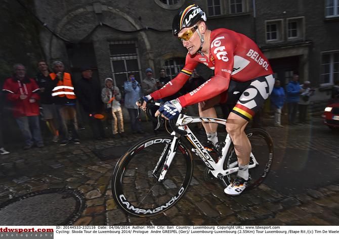 Andr&eacute; Greipel (Lotto Belisol) in Luxembourg