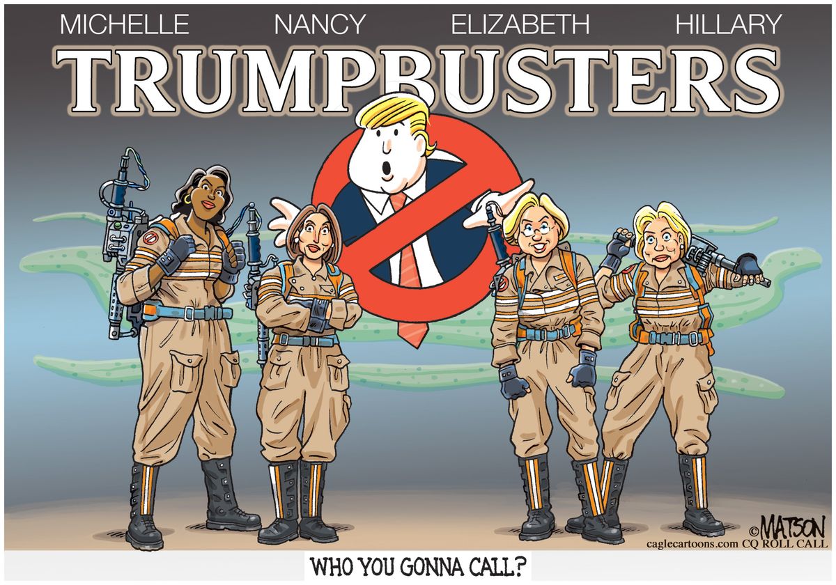 Political U S Donald Trump Ghostbusters The Week
