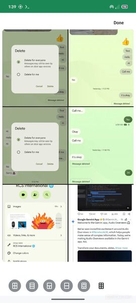 WhatsApp Status Collage feature