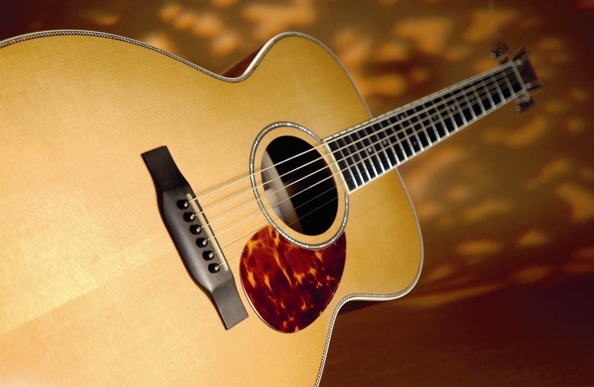 Fingerboard and frets are beautifully finished and presented.