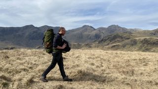 Hauling gear up to a summit camp