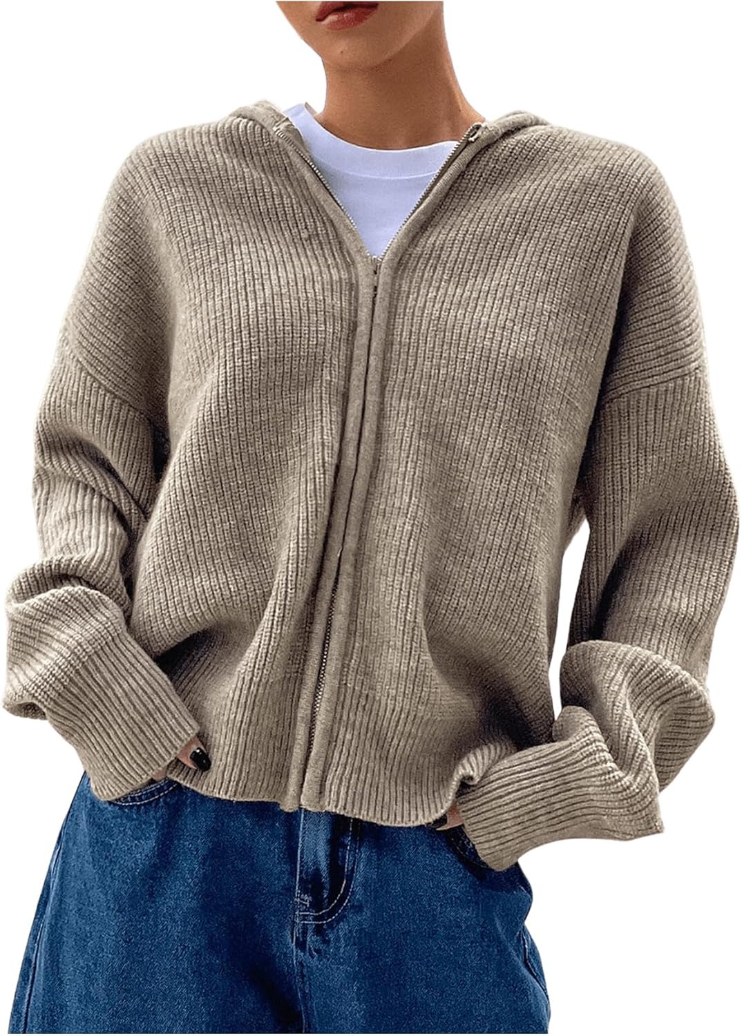SOLY HUX, Zip-Up Cardigan