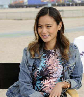 Actress and TV personality Jamie Chung, May 13, 2015 in Santa Monica, California.