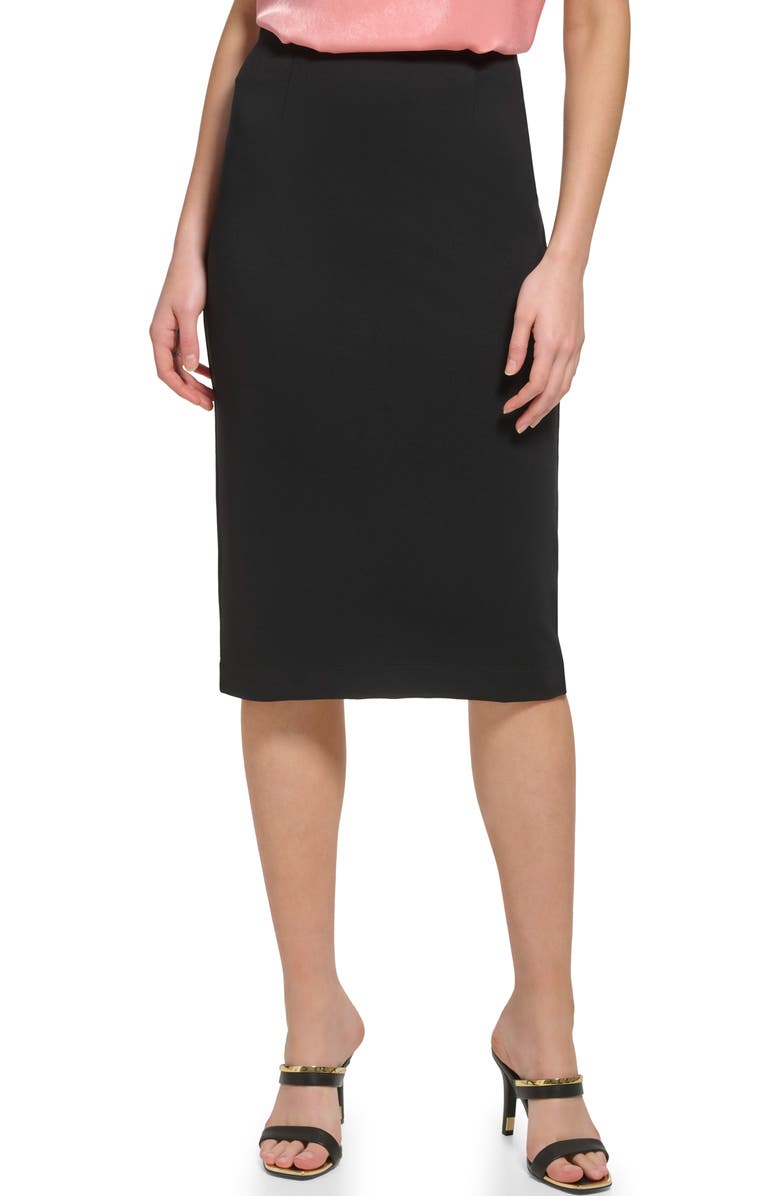 Pull-On Pencil Skirt
