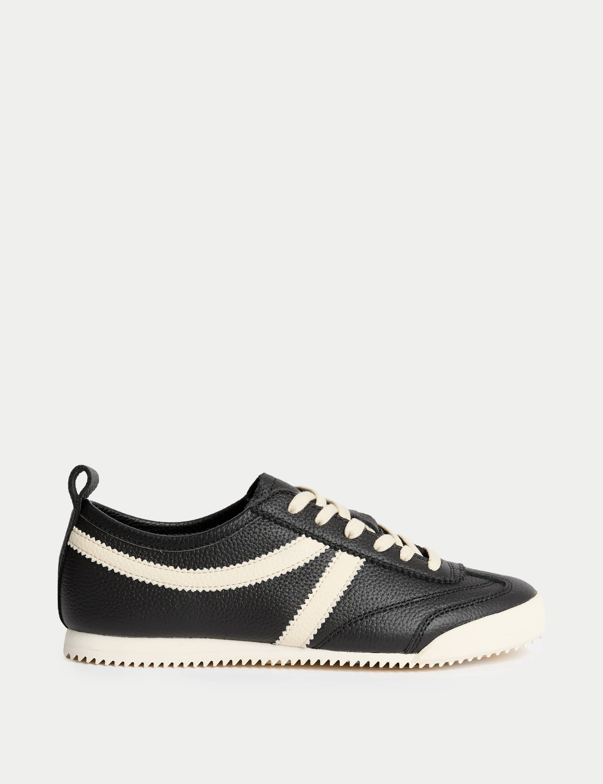 Leather Stripe Trainers
