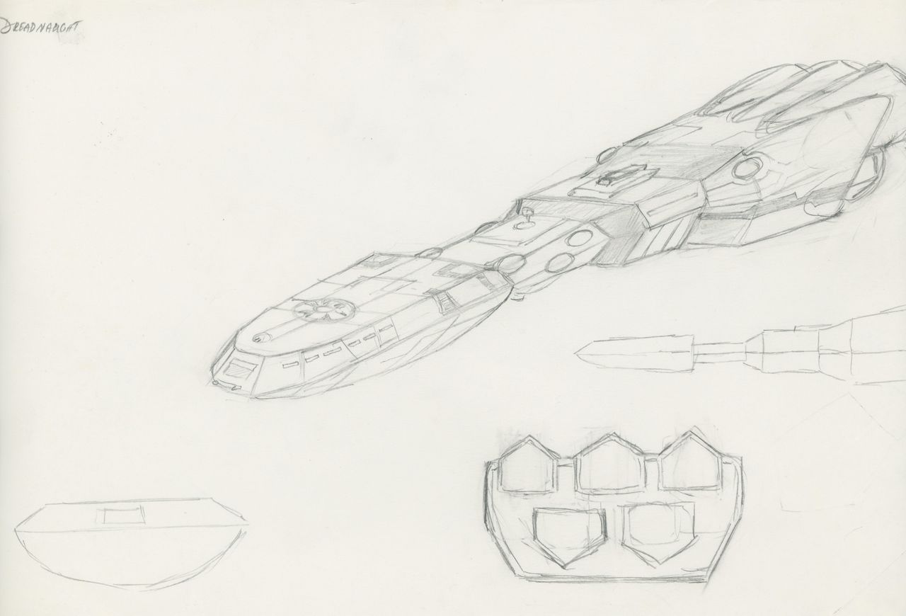 Concept art for TIE Fighter