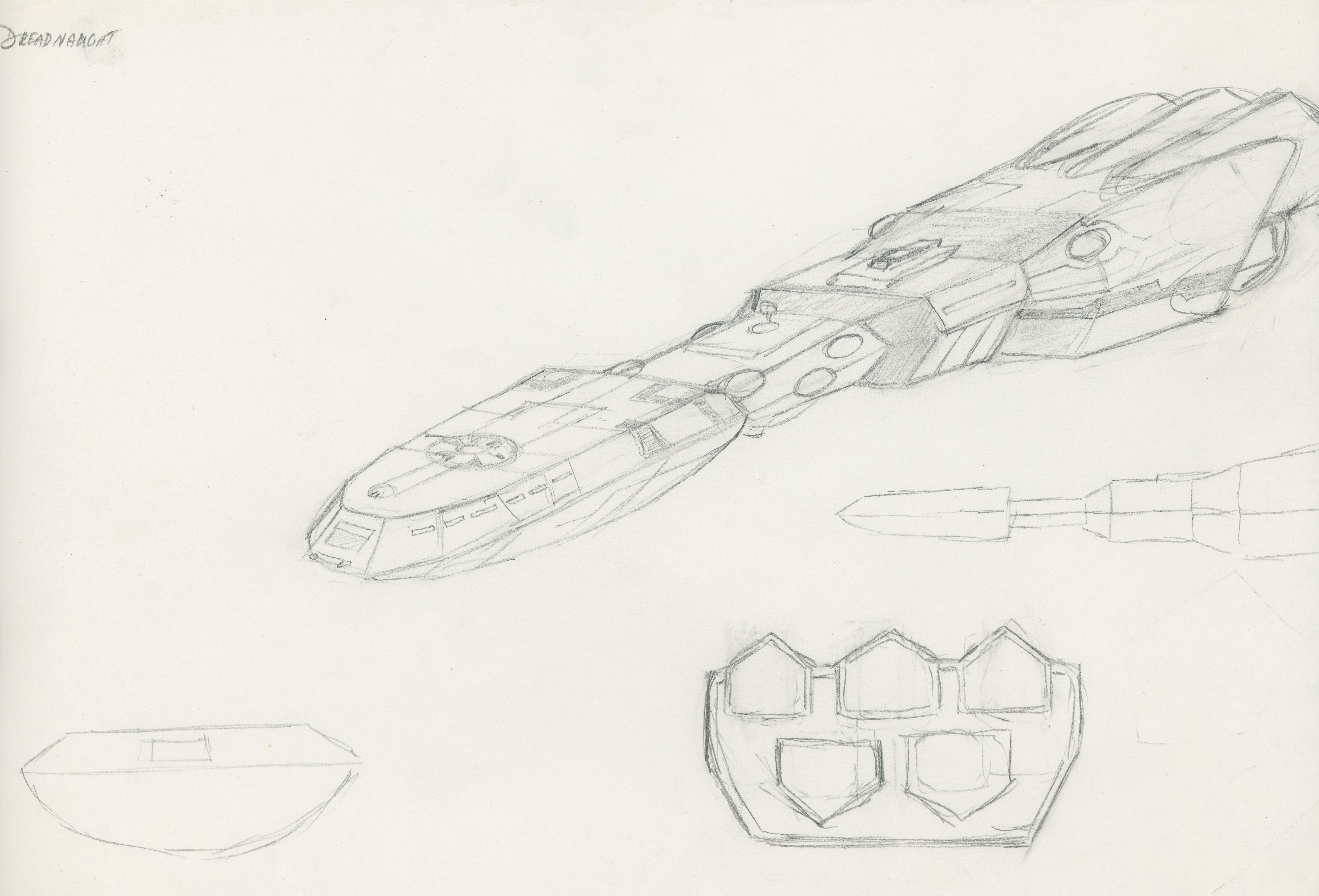 Concept art for TIE Fighter