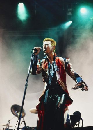 David Bowie onstage