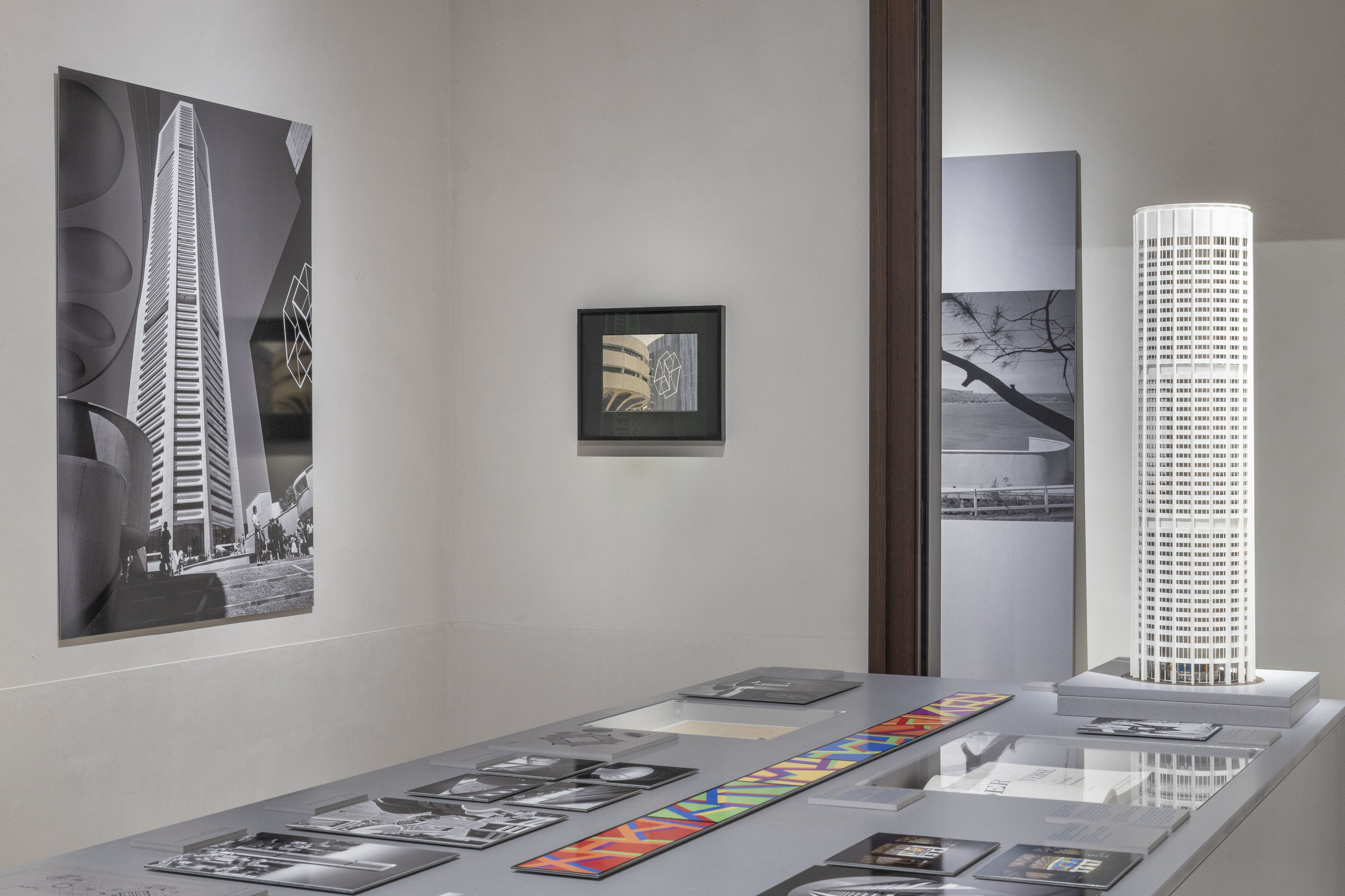 Exhibition view from Migrating Modernism. The architecture of Harry Seidler, SMAC San Marco Art Centre, Venice, 2025