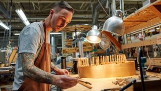 Hand-built, carefully researched construction techniques mean that Martin’s Authentic series guitars are built in much the same way as the early 20th-century classics. Documents detailing how Martin did things back then are still being unearthed