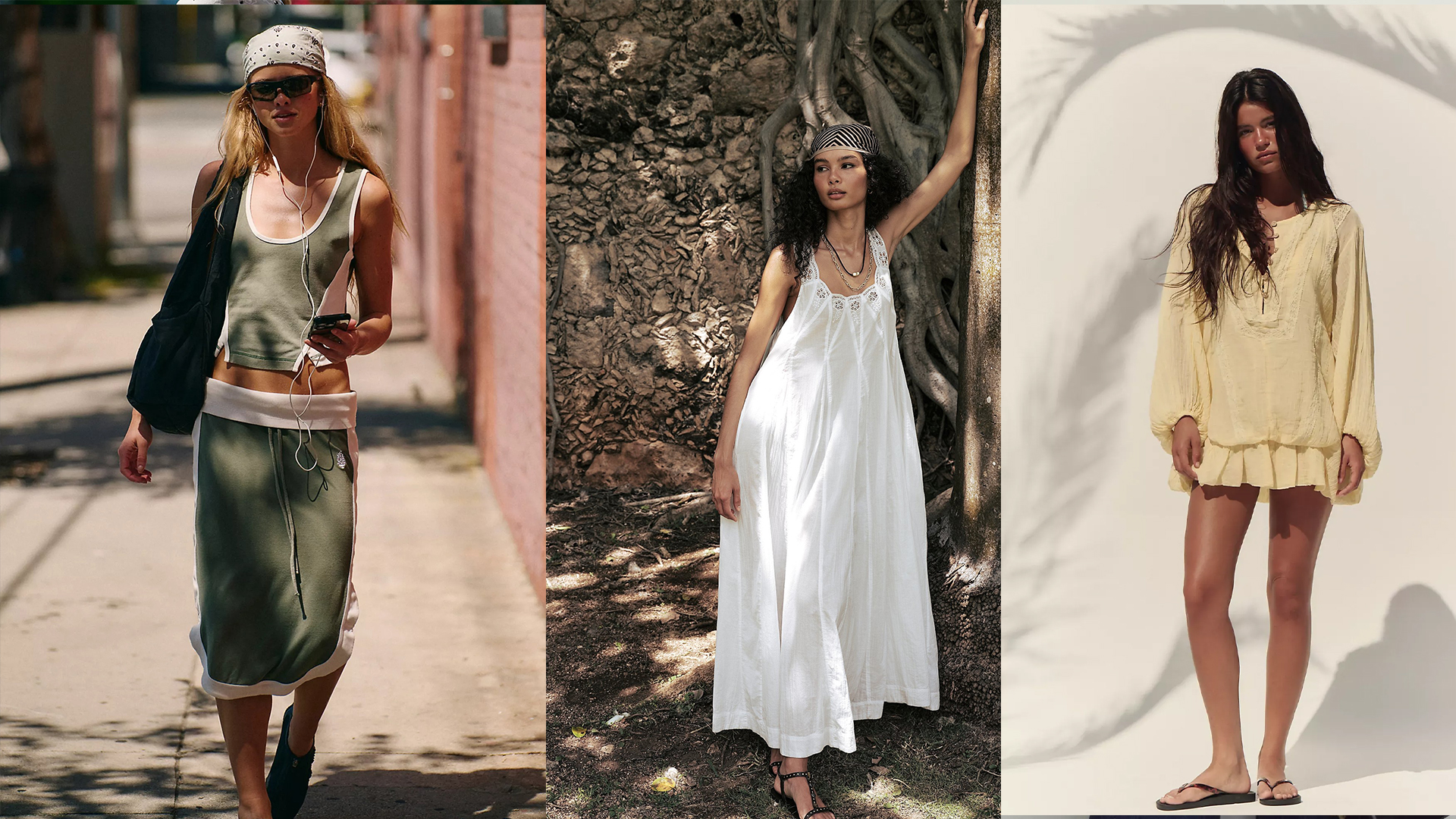 Models wear FP clothes. 