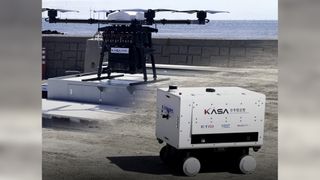 KASA drone and robot