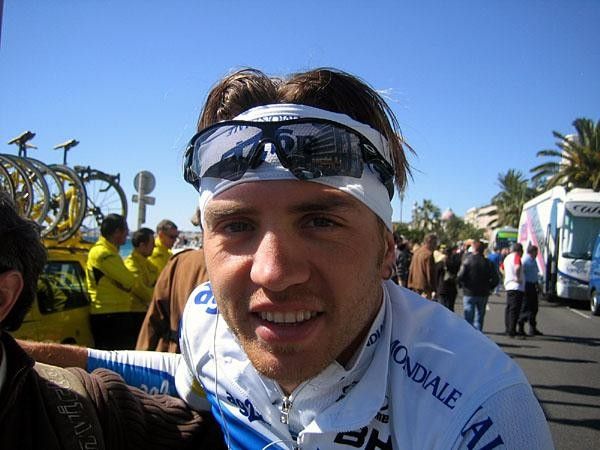 Rinaldo Nocentini (Ag2r-La Mondiale) likes the weather better now than in the beginning and still has a shot at the overall.