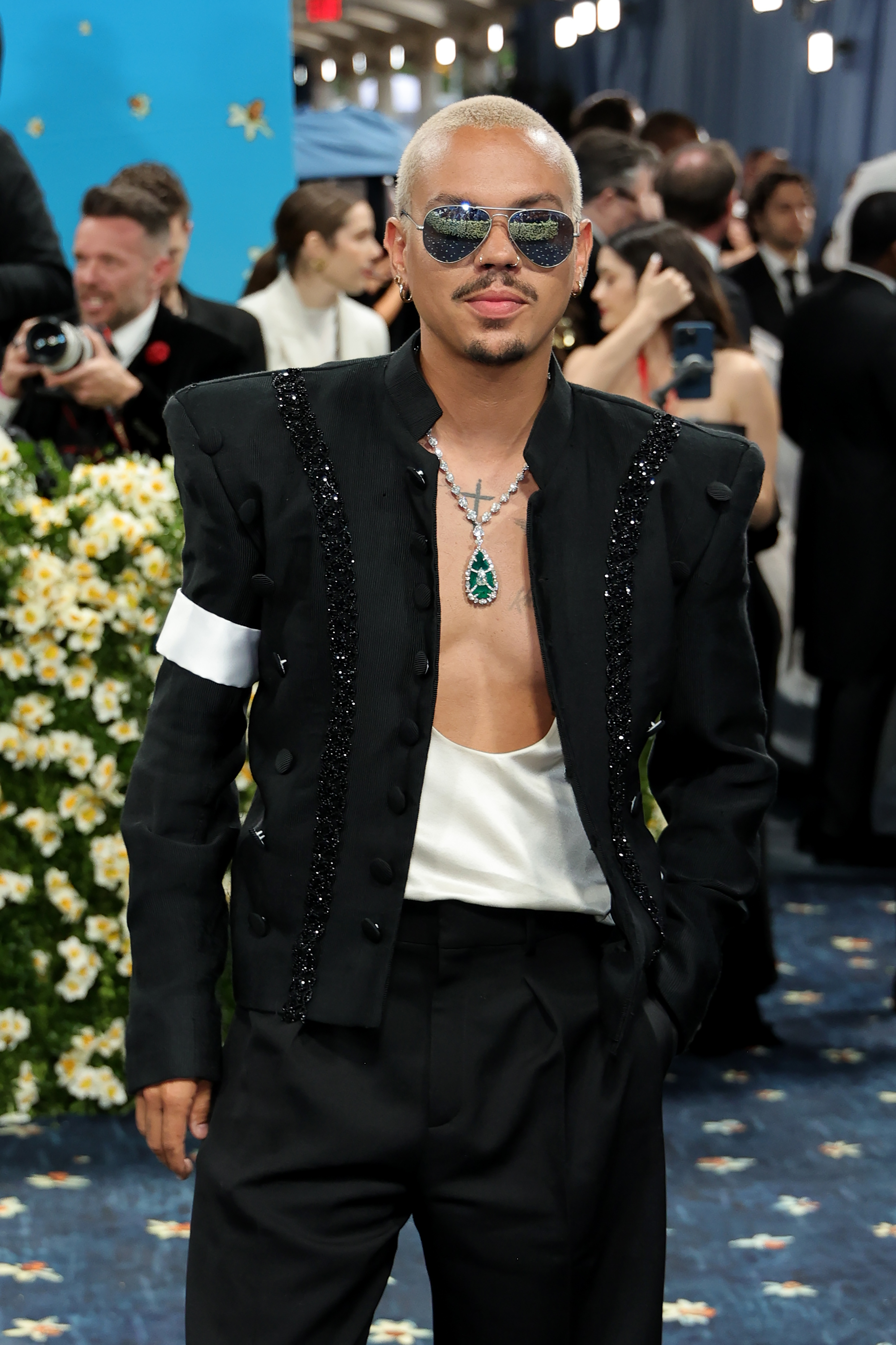 Evan Ross at the 2025 Met Gala