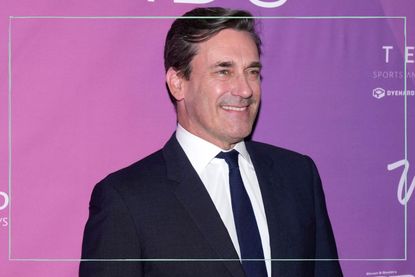 Is Jon Hamm married and does he have kids, as illustrated by Jon Hamm attending the 16th annual Sports Business Awards